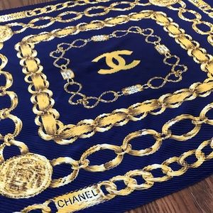 CHANEL Accessories - •SOLD•CHANEL Vintage Rue Cambon Silk Scarf CHANEL Accessories - •SOLD•CHANEL Vintage Rue Cambon Silk Scarf